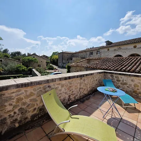 Charming Stone House With Terrace And Garden, Lussan, Cleaning Included *